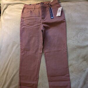 GLORIA VANDERBILT NEW WOMEN'S JEANS 2 Amanda Pink Denim Pants Slimming Slim